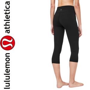 Lululemon Wunder Under Crop Roll Down